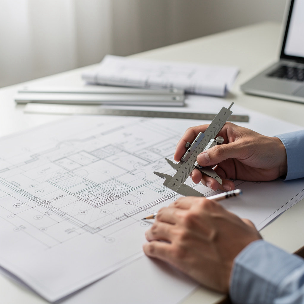 David D. Smith Engineer A.P.C. San Diego engineering team reviewing project blueprints and plans